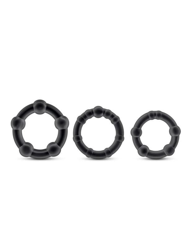 Beaded Cockring Black image number null