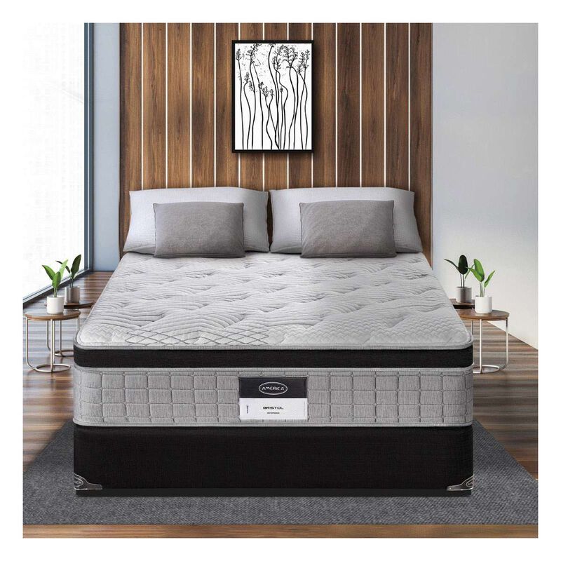 Colch&oacute;n Am&eacute;rica King Size Bristol Infiniti Medi... image number null