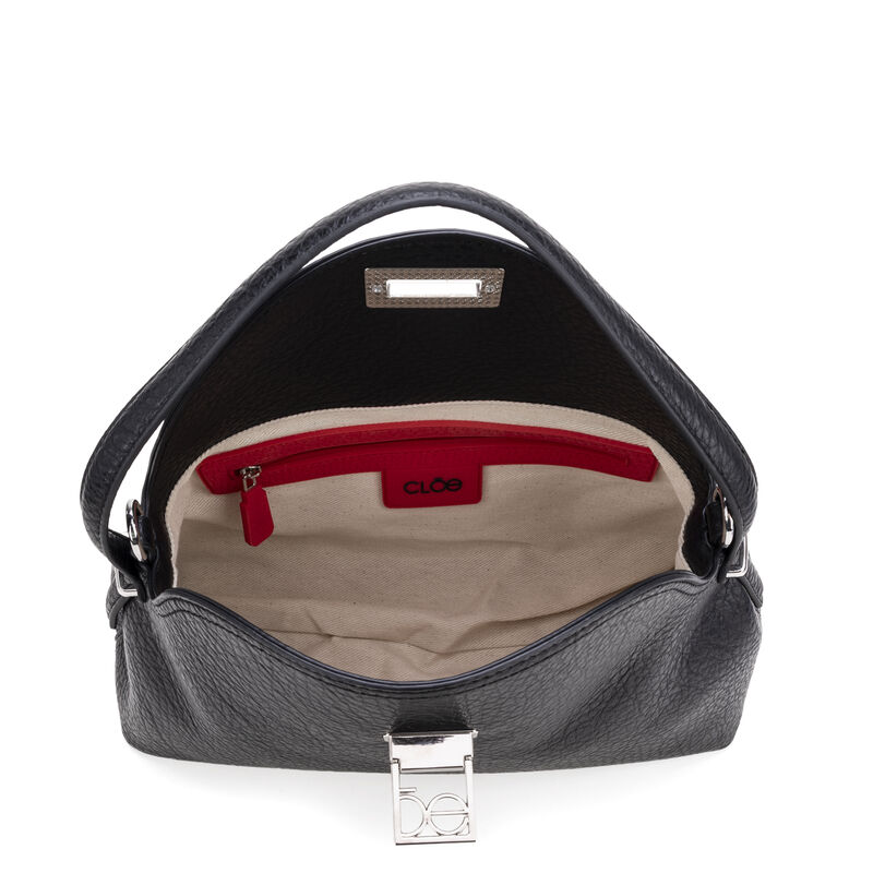 Bolsa Briefcase Chica Con Mini Bolsa Color Negr... image number null