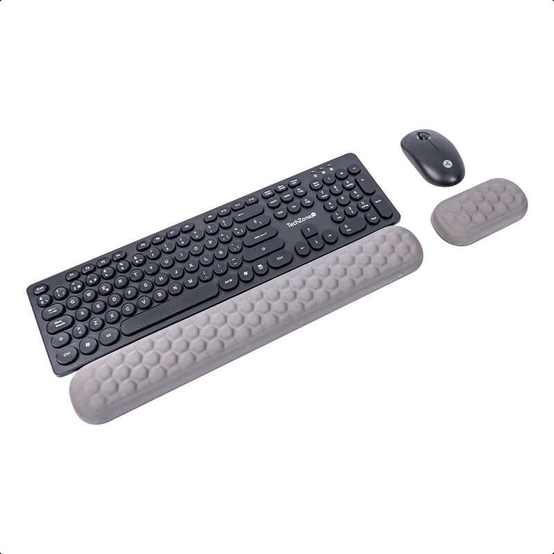 TechZone Pop Kit Black Teclado y Mouse Inalámbr... image number null