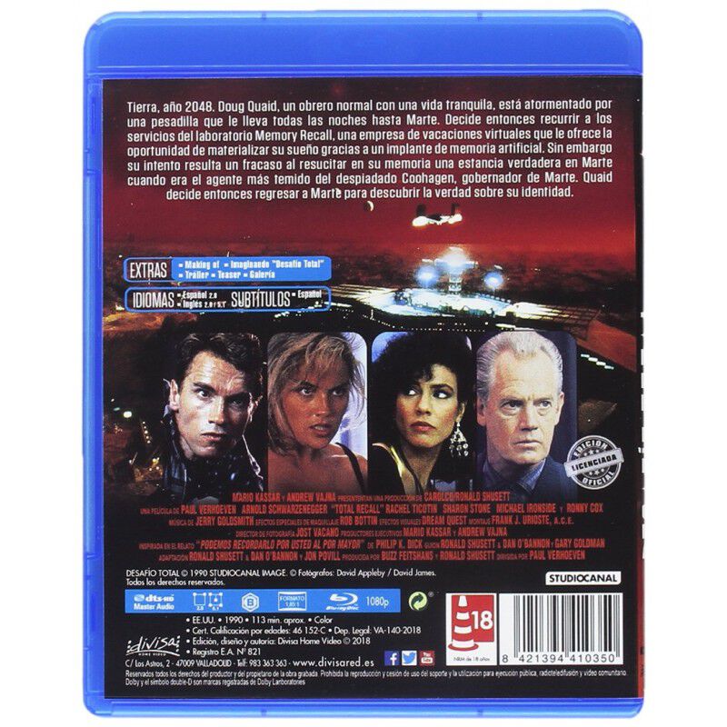 Desaf&iacute;o total [Blu-ray] image number null