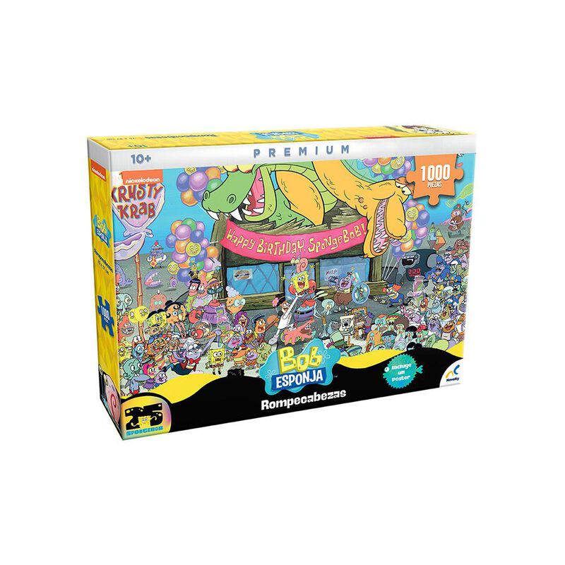 Rompecabezas Bob Esponja Coleccionable Premium ... image number null