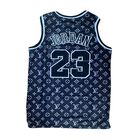 Jersey Basquetbol Michael Mj 23 Mvp Edicion Especial Bordado Dise&ntilde;ador Black  Talla M