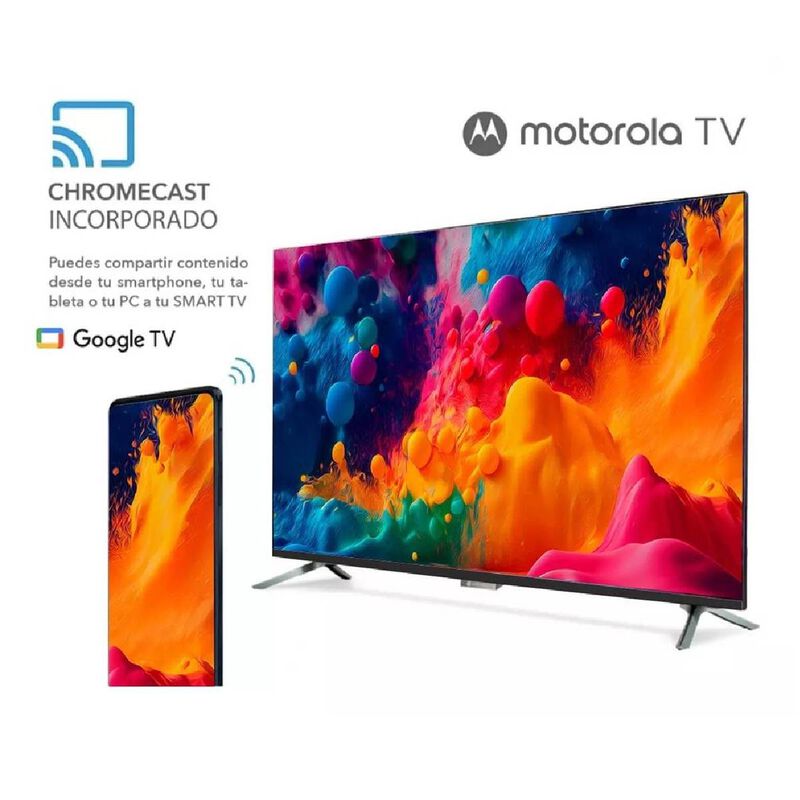 Pantalla Motorola Mot32hle11 32 Pul Smart Tv Le... image number null