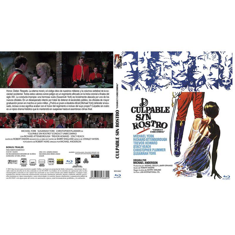 Culpable Sin Rostro Bd 1975 Conduct Unbecoming ... image number null