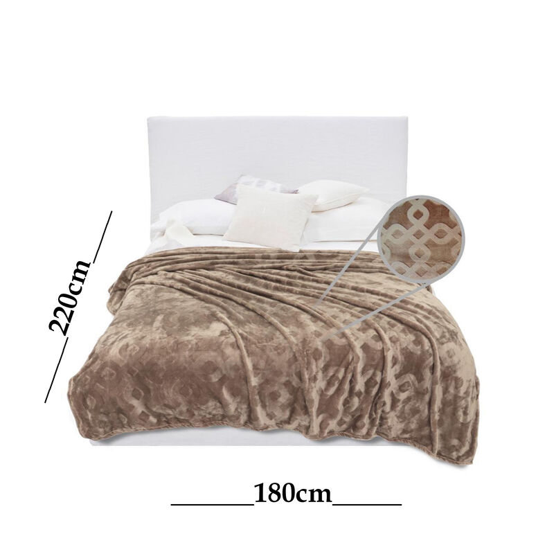 Cobertor Siberia Borrega Matrimonial 1.80m X 2.... image number null