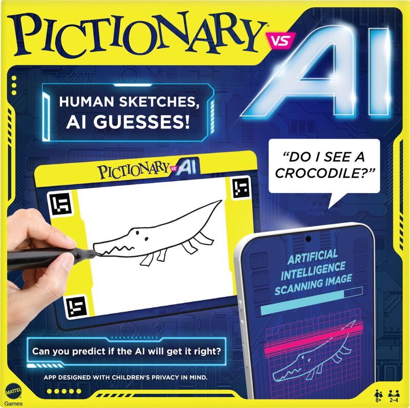 Juego De Mesa Mattel Games Pictionary Vs. Famil... image number null