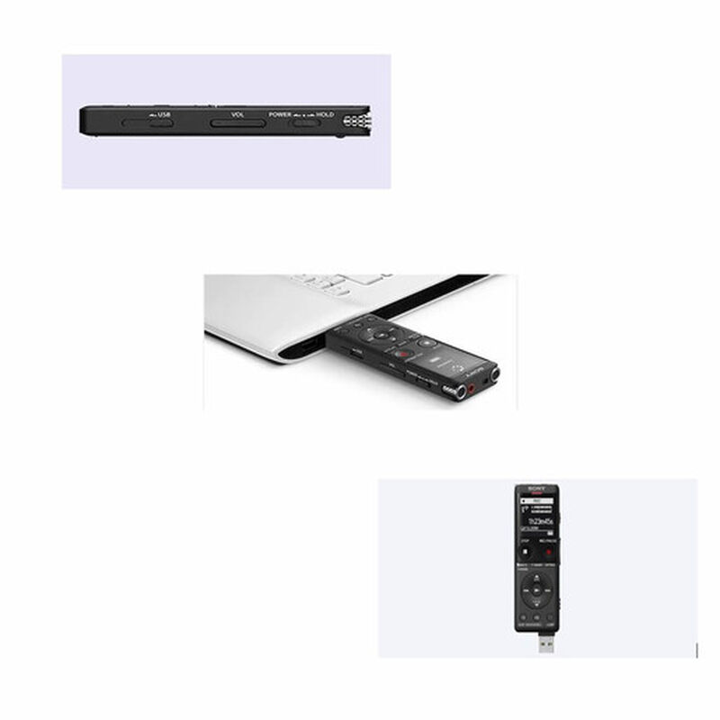 Grabadora Digital De Voz Sony Icd Ux570 Conexió... image number null