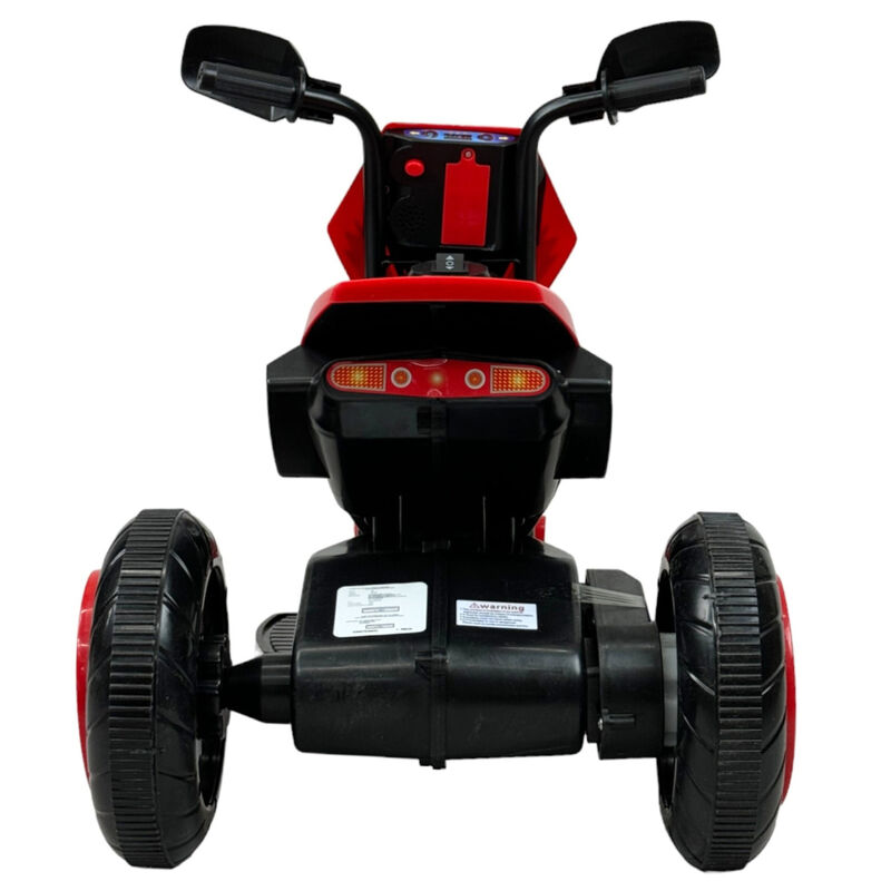 Motocicleta Montable Para Ni&ntilde;os 3 Ruedas Sonido... image number null