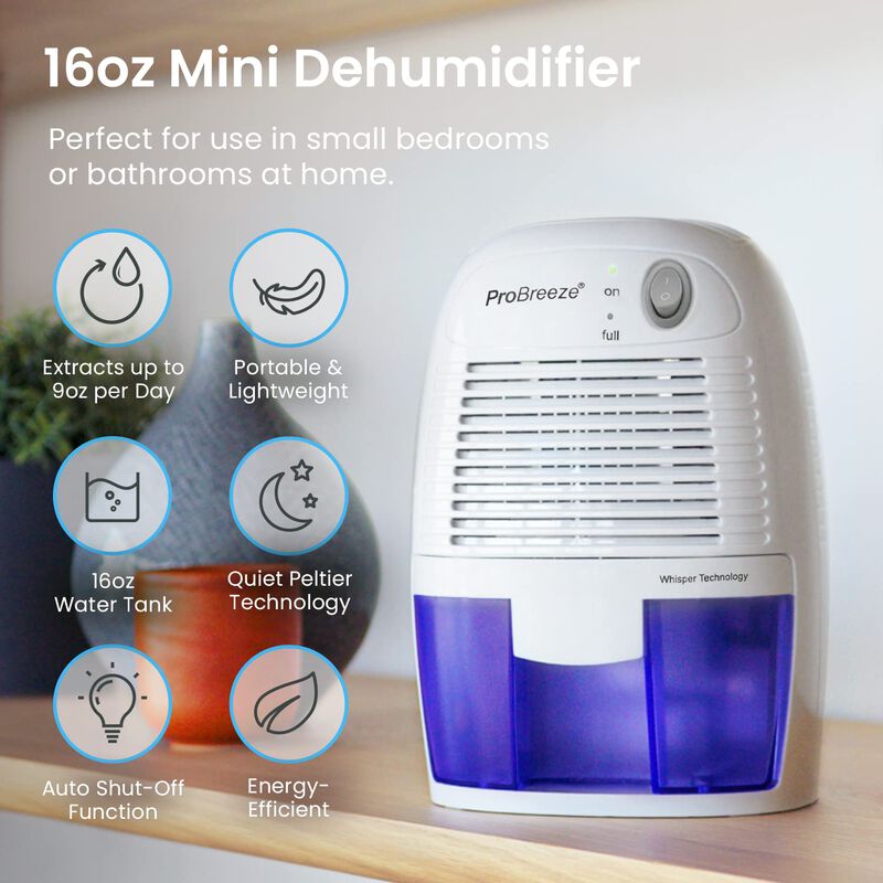 Deshumidificador Pro Breeze Para El Hogar De 20... image number null