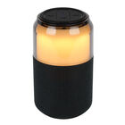 Bocina Inal&aacute;mbrica Bolt Transparente Rgb Negro