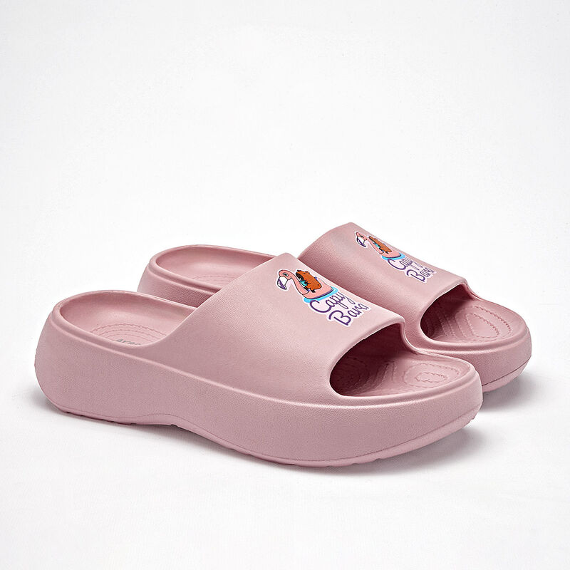 Elega sandalia impermeable para mujer rosa cod ... image number null