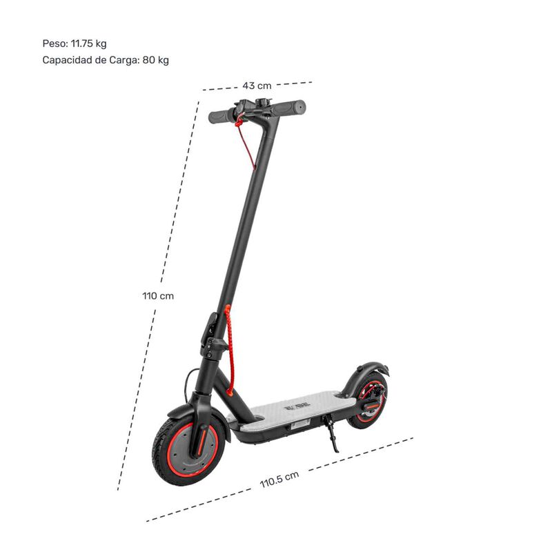 Scooter El&eacute;ctrico Plegable E-be Lx30 Monopat&iacute;n ... image number null