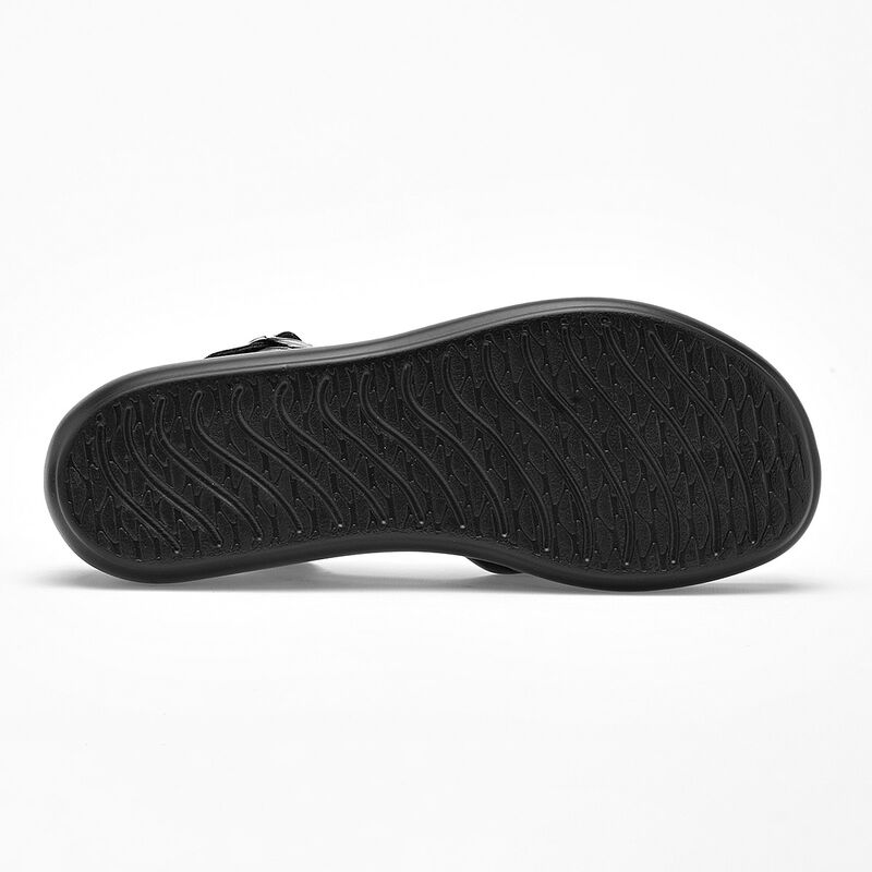 Green Love sandalia plataforma para mujer negro... image number null