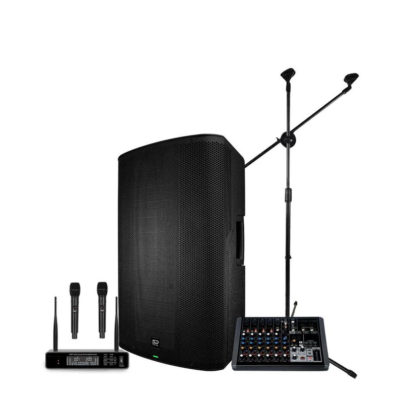 Kit Bocina Bafle Alienpro Sp15 Elite Mezcladora... image number null