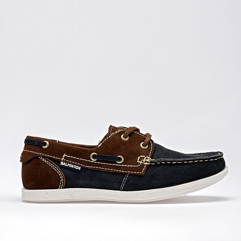 Balminton club mocas&iacute;n para hombre marino caf&eacute; ... image number null