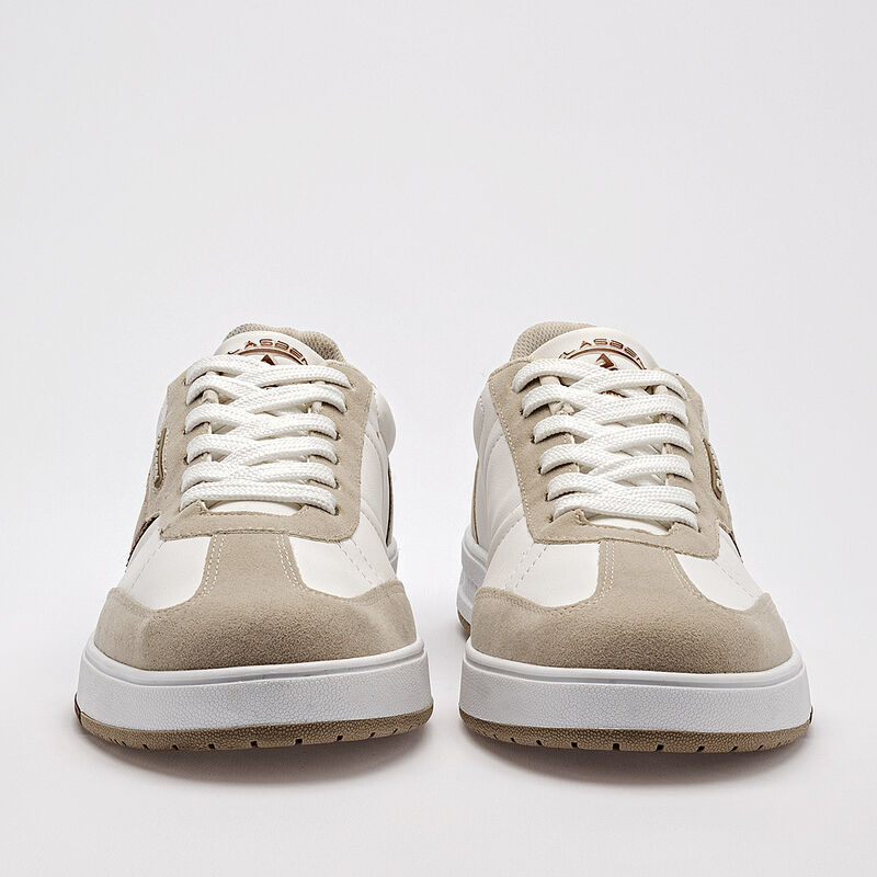 Clasben tenis para hombre blanco beige cod 1414... image number null