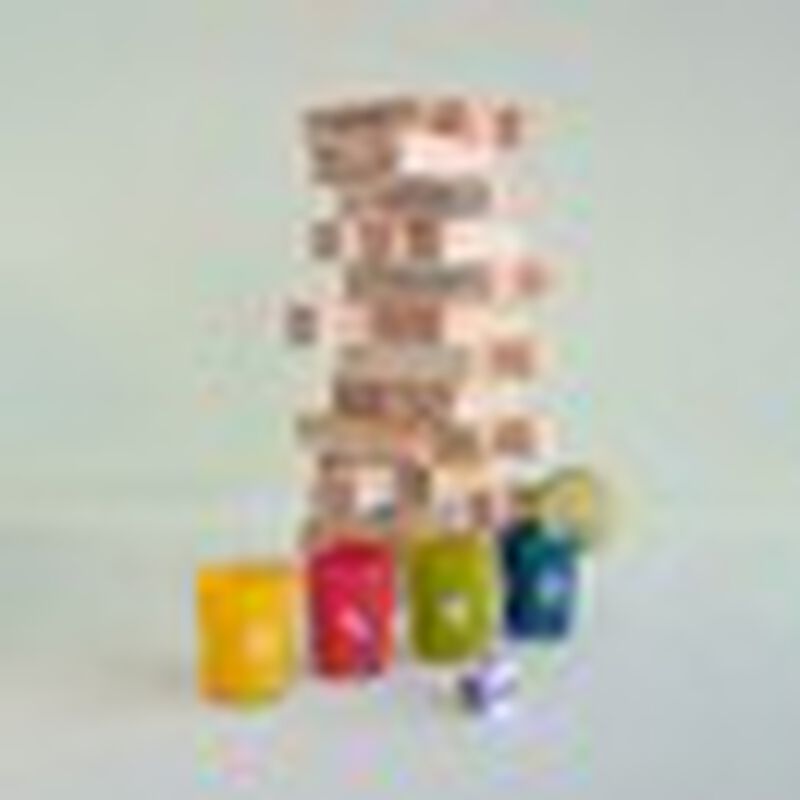 Juego de Mesa Torre del Beber Fiesta y 4 Shots image number null