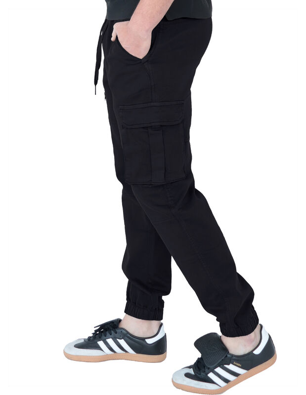 Pantalón Hombre Cintura Y Tobillo Ajustable Pre... image number null