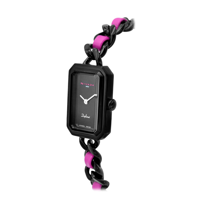 Reloj Nivada Diplomat Dama Pvd/Piel Purpura Car... image number null