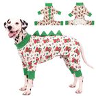 Pijamas Para Perro Unipup Talla Grande Dino Anti-llamido, Algod&oacute;n Suave