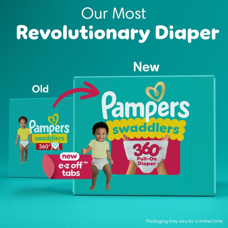 Pa&ntilde;ales Tipo Pantal&oacute;n Pampers Swaddlers 360 Tal... image number null