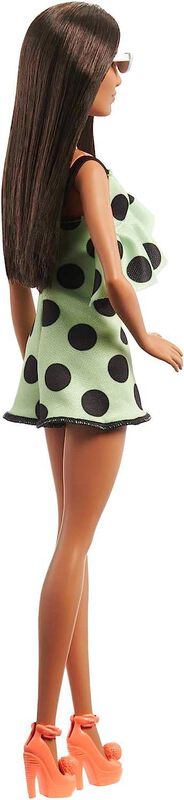 Barbie Fashionista #200, Casta&ntilde;a Con Romper De ... image number null