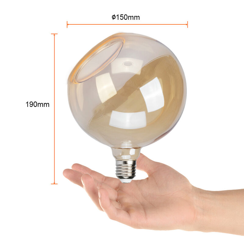 Foco Globo LED Filamento 6 W IRC 90, Luz &Aacute;mbar,... image number null