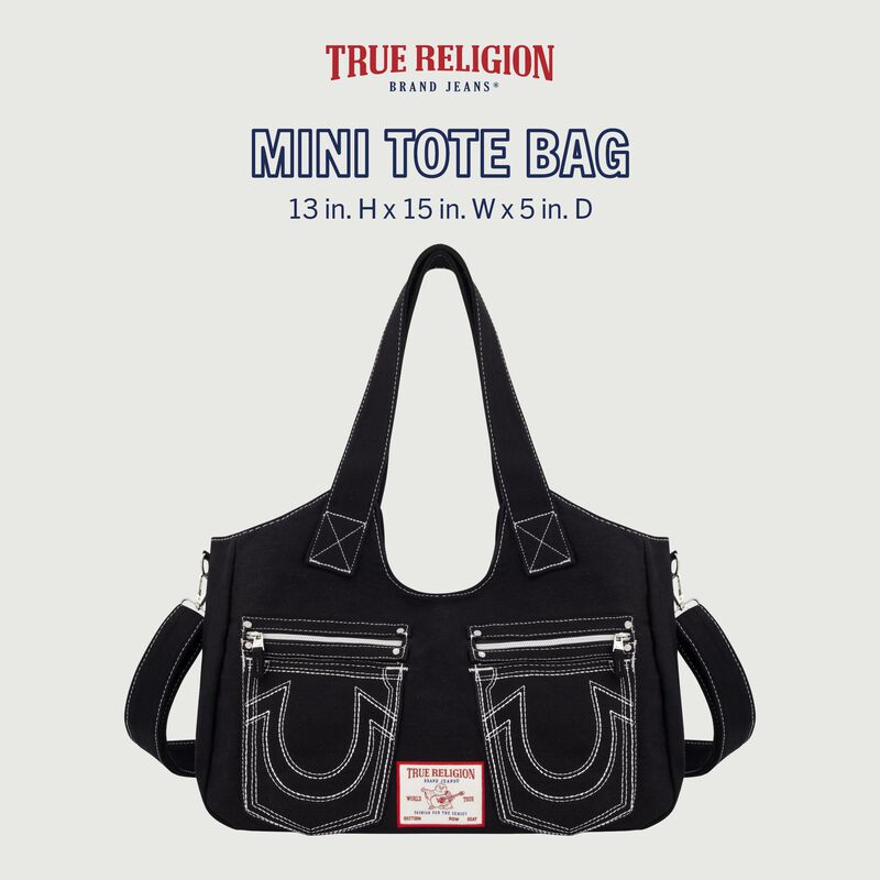 Bolso Tipo Cartera True Religion Para Mujer, Po... image number null