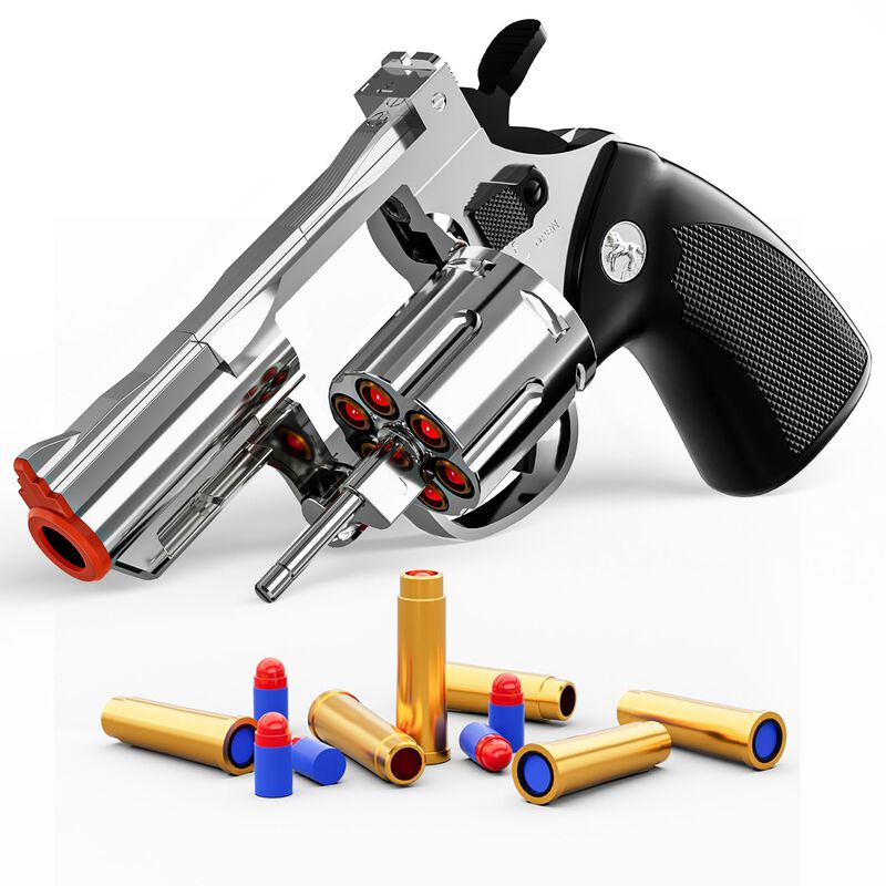 Pistola De Juguete Foam Blaster Soft Bullet Rev... image number null