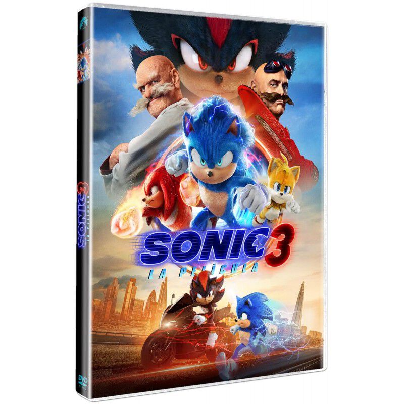 Sonic 3: La Pel&iacute;cula [DVD] (2024) Sonic the Hed... image number null