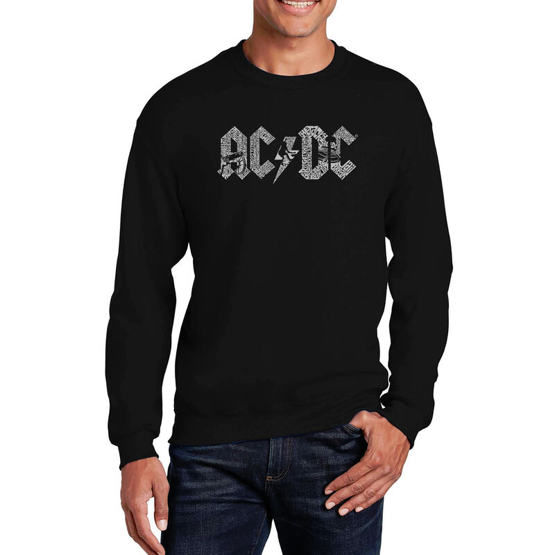 Sudadera De Cuello Redondo Word Art Para Hombre... image number null