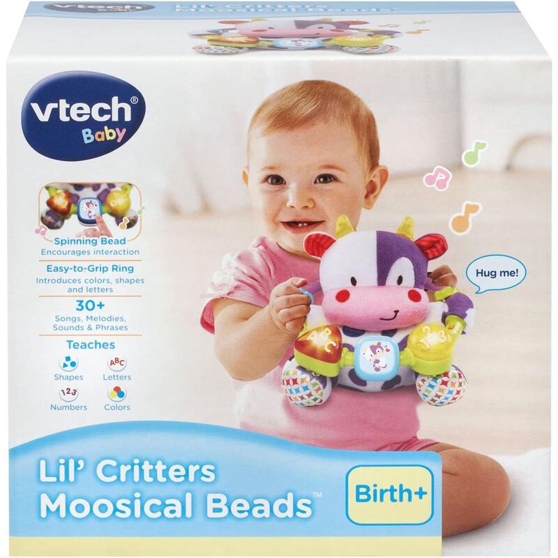 Vaca Peluche con cuentas musicales, VTech Baby ... image number null