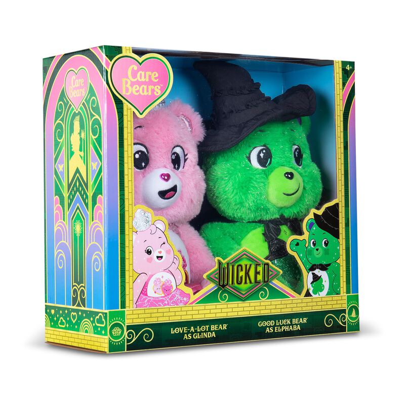 Peluche Care Bears Wicked 2-pack 35 Cm Love-a-l... image number null