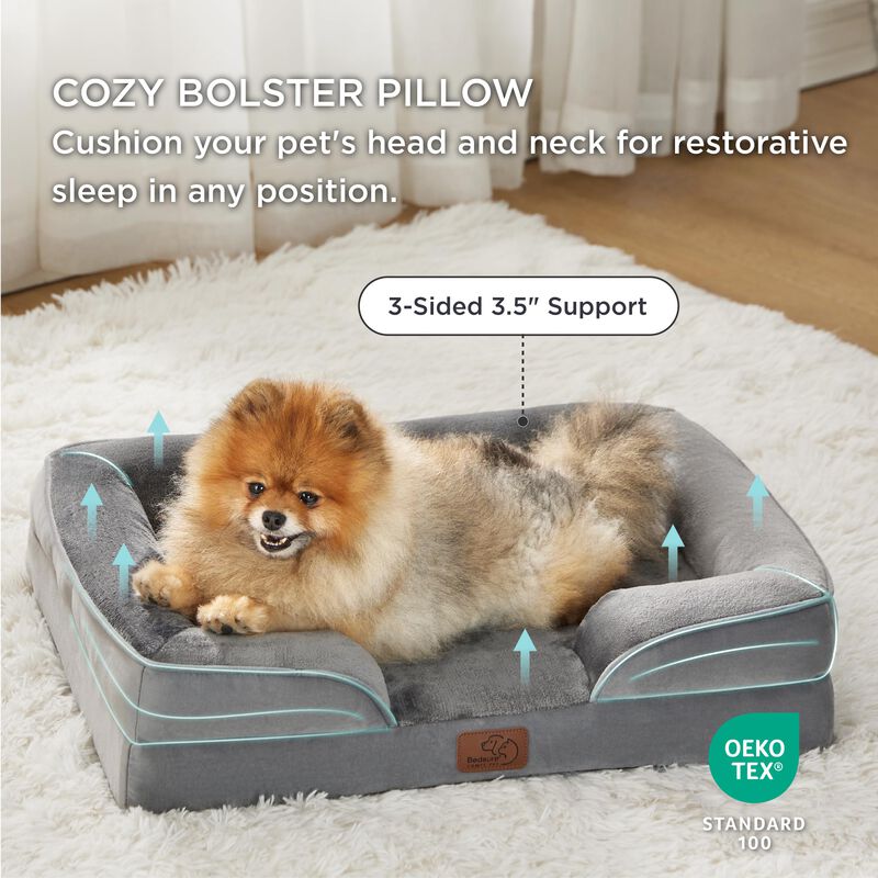 Sof&aacute; Ortop&eacute;dico Bedsure Para Perros Peque&ntilde;os, C... image number null