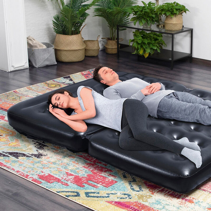 Sill&oacute;n Cama Inflable 2 Plazas 1.88m X 1.52m X 6... image number null