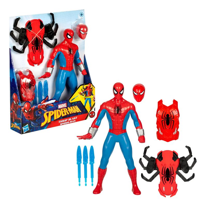 Figura De Accion Hasbro Marvel Thwip Blast Spid... image number null