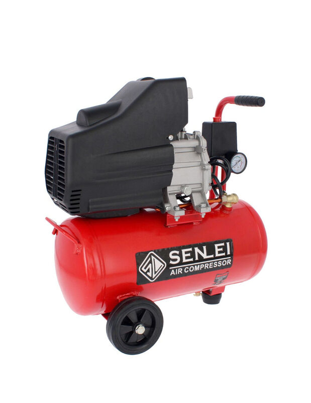 Compresor De Aire 24 Litros 1,100w Senlei Bm202... image number null