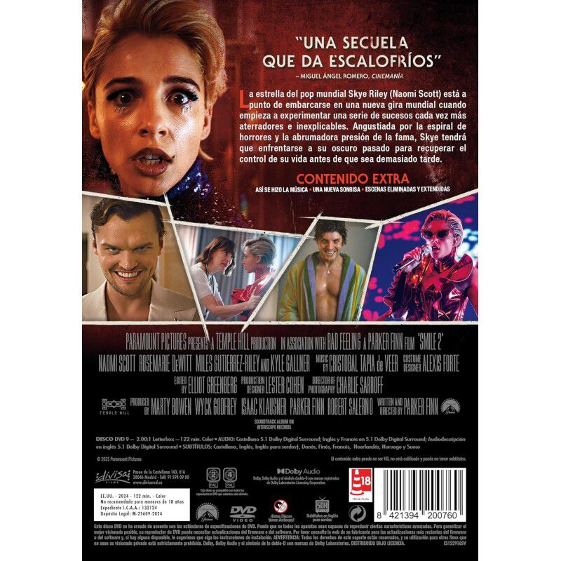 Smile 2 [DVD] (2024) image number null