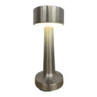 L&aacute;mpara Mesa LED 3W Port&aacute;til Recargable Luz Blanca Atenuable Plata
