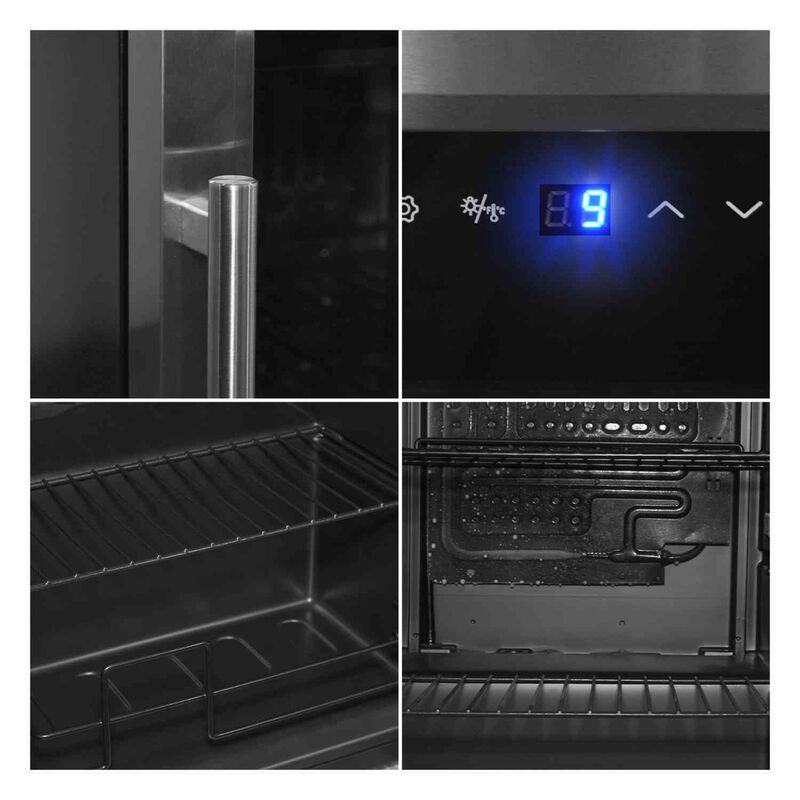 Frigobar 2.4pies Refigerador Digital Tactil Luz... image number null