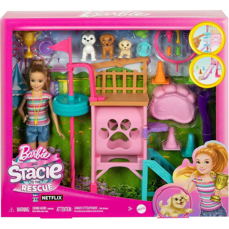 Barbie And Stacie to The Rescue, Set de Juego E... image number null