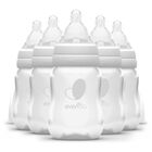 Biberones Evenflo Premium Proflo Vent Balance Plus Cuello Est&aacute;ndar 120 Ml Paquete De 6