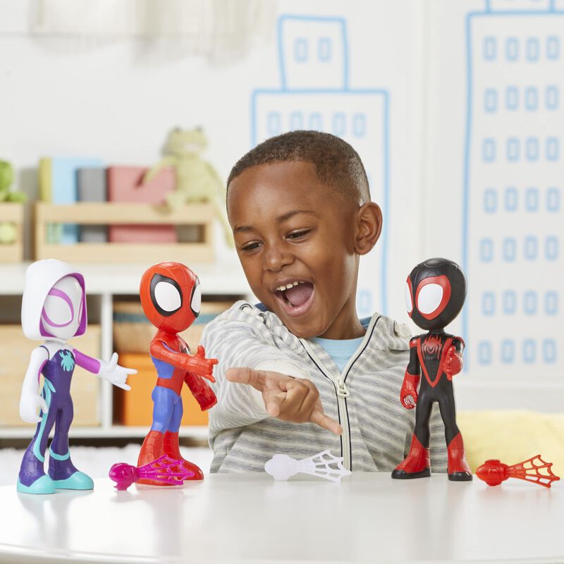 Figuras De Acci&oacute;n Spidey Y Sus Incre&iacute;bles Amigo... image number null