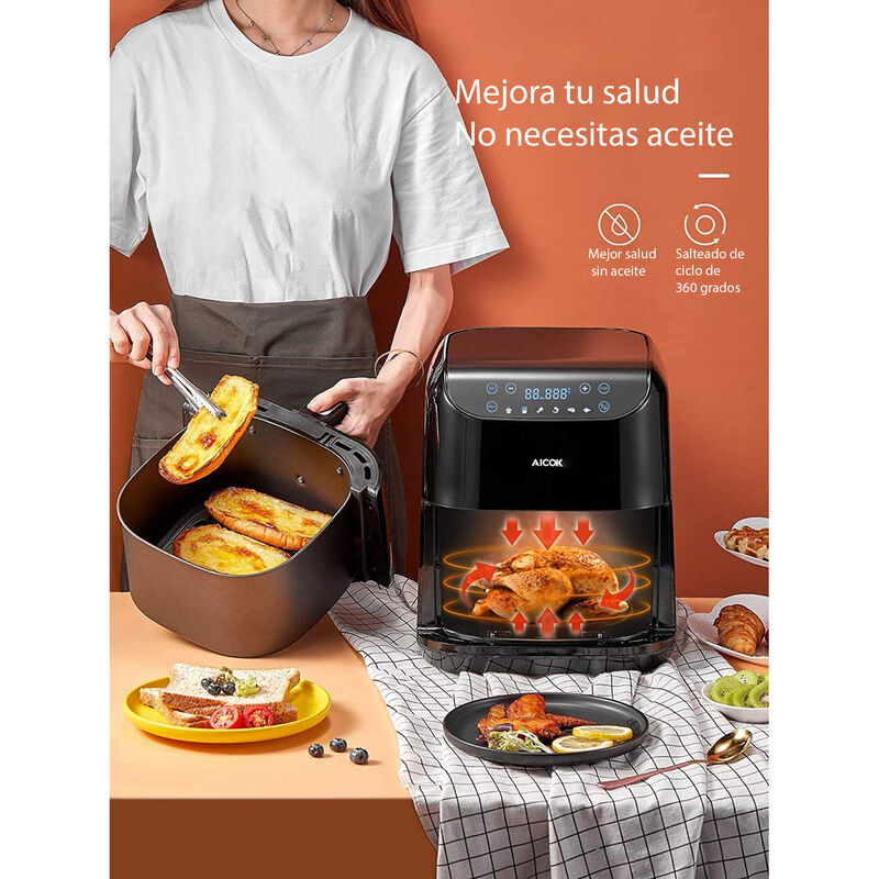 Freidora de Aire Caliente 5.5 Lts Programable K... image number null