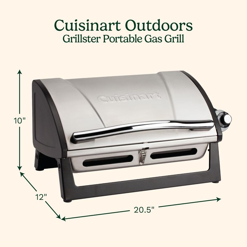 Parrilla de Gas Cuisinart Grillster Acero Inoxi... image number null