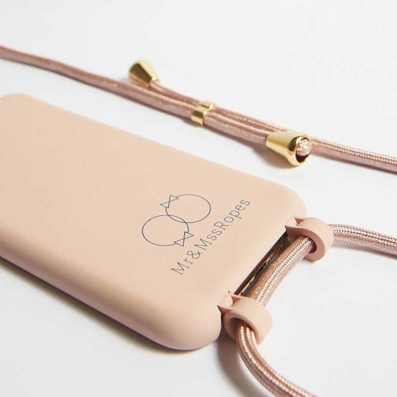 Funda Mrsropes Para iPhone 12 Mini Rosa Colgant... image number null