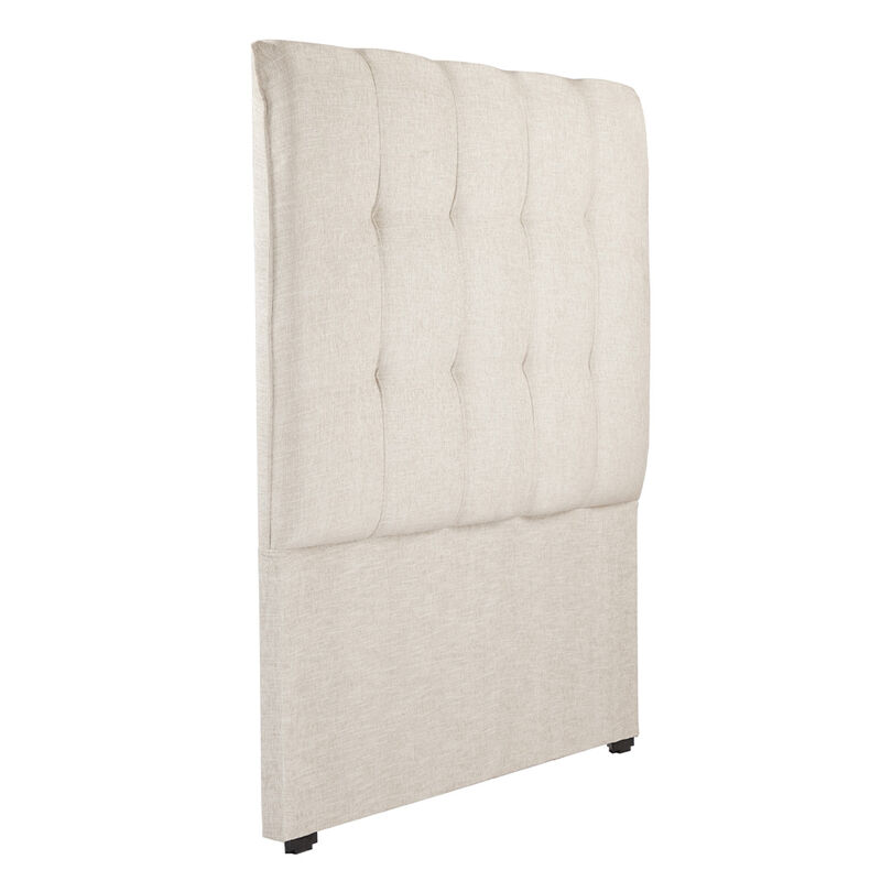 Cabecera Matrimonial Dicasa Kenzo Blanco image number null