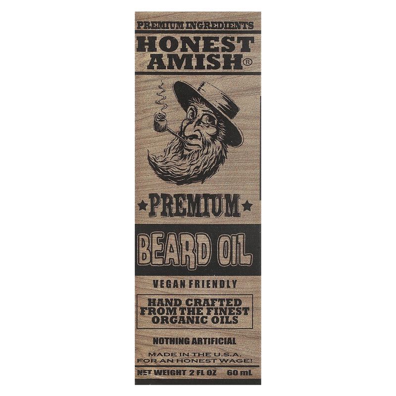 Aceite Para Barba Honest Amish Premium 60 Ml image number null