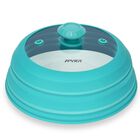 Tapa Anti-salpicaduras FPVIER 30cm Plegable Ventilada Azul